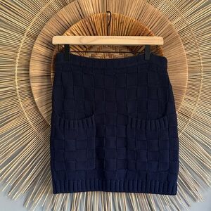 STAUD blue miniskirt medium